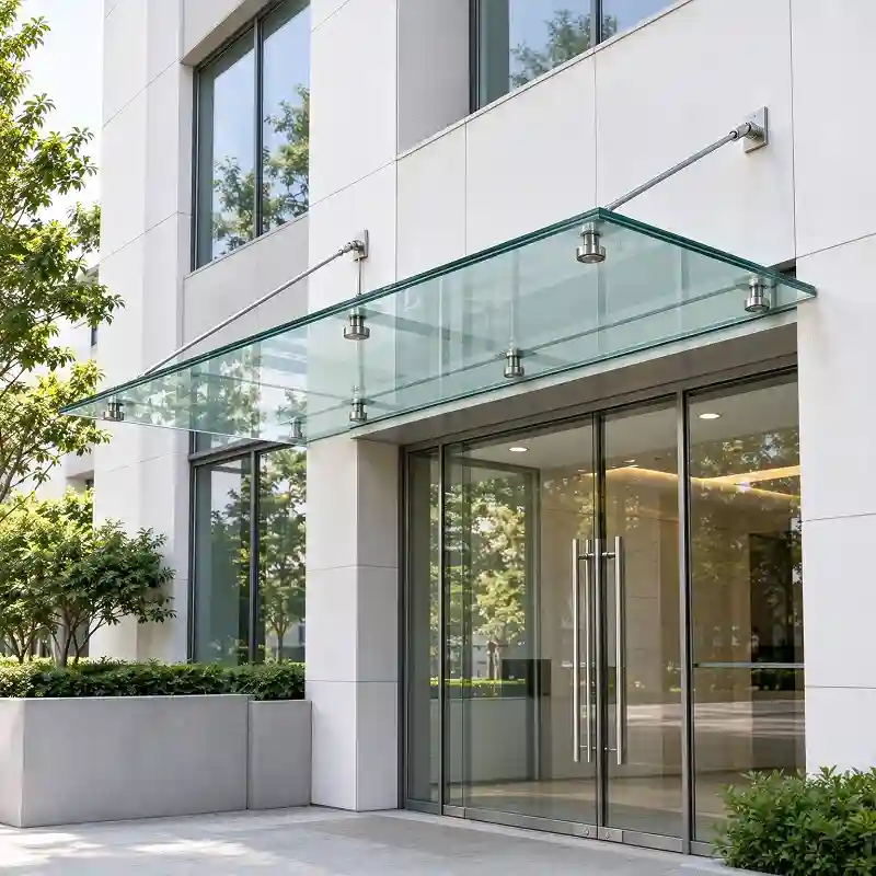 Clear PVB Laminated Glass for Safety and Sound Control (4)
