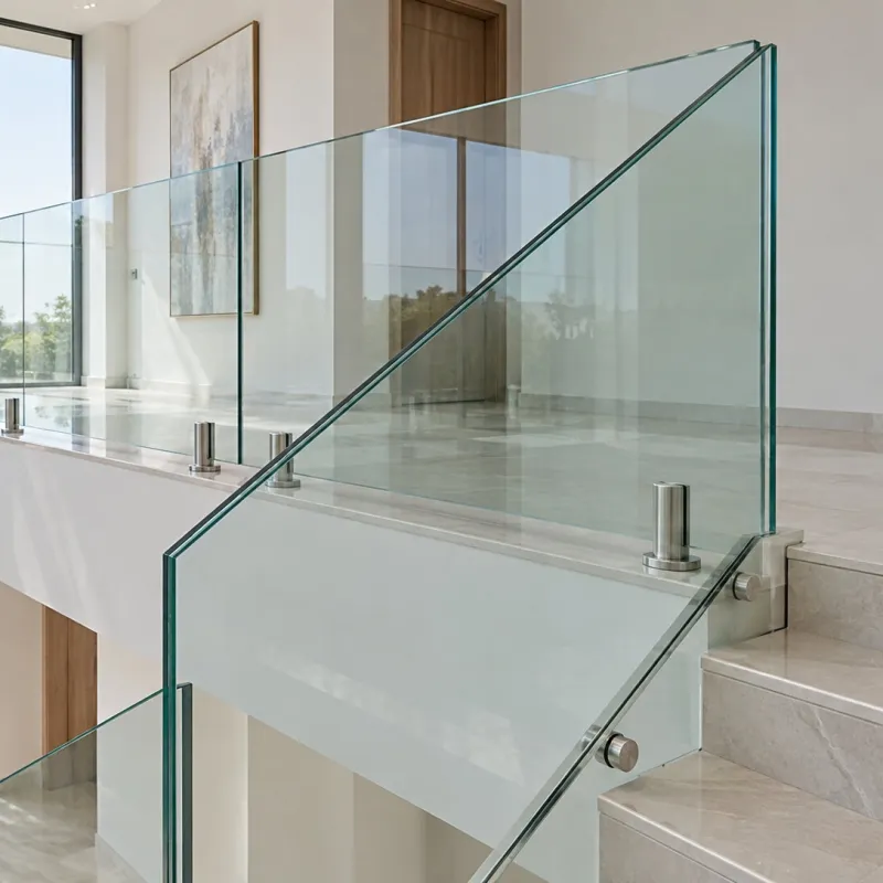 Clear PVB Laminated Glass for Safety and Sound Control (8)