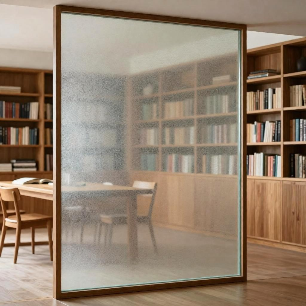 Acid‑Etched Tempered Glass application and product view 3