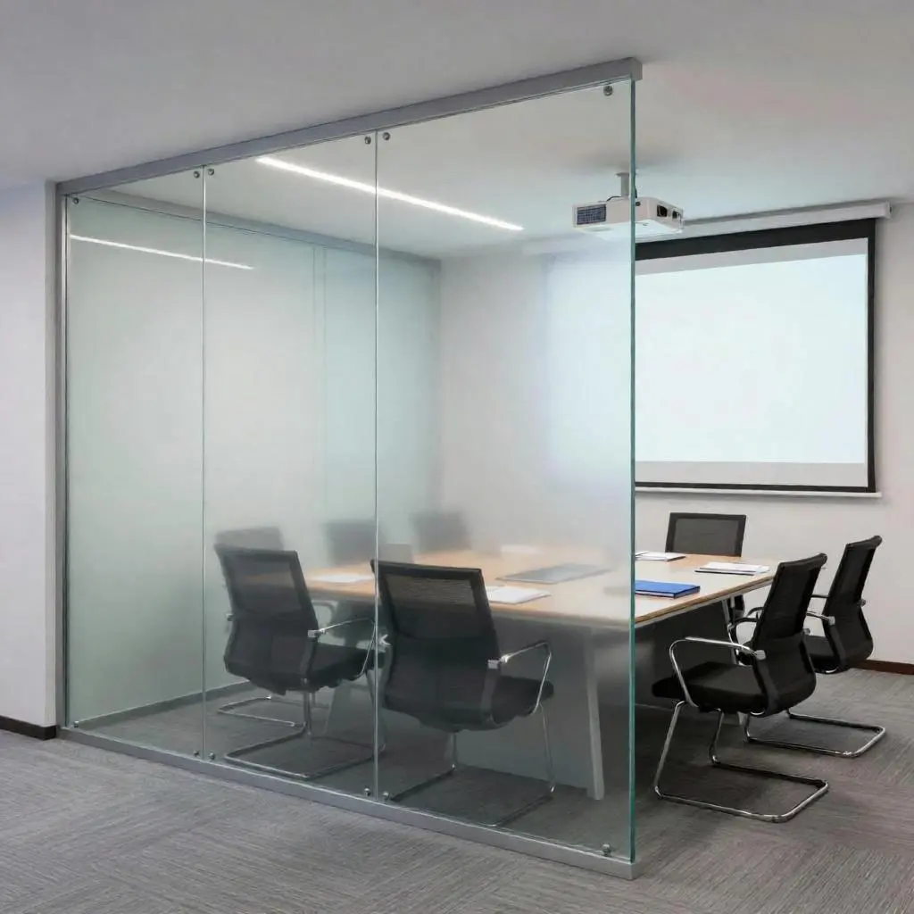 Acid‑Etched Tempered Glass application and product view 4