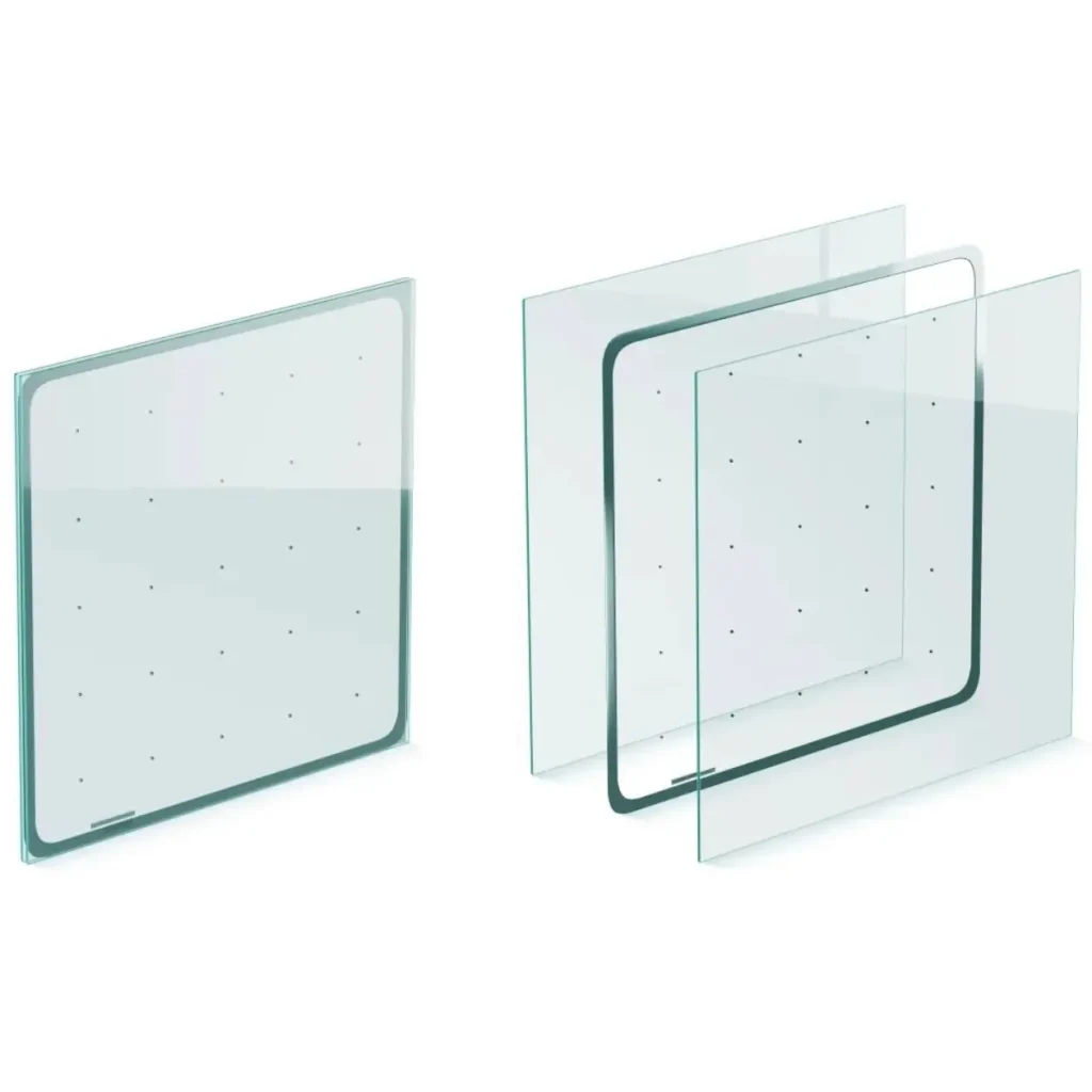 One-Step Basic Vacuum Glass